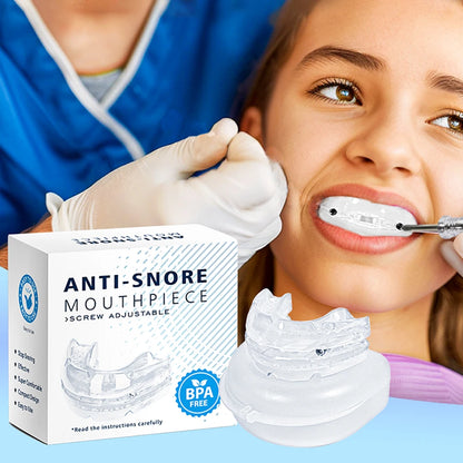 Anti Snoring Mouth Guard Improve Sleeping Adjustable Snoring Mouth Guard Anti-Apnea Teeth Bruxism Stop Snoring Device Mouthpiece