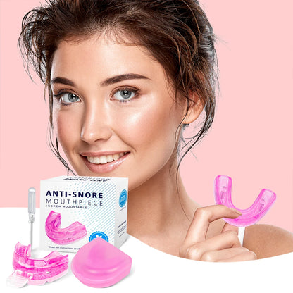 Anti Snoring Mouth Guard Improve Sleeping Adjustable Snoring Mouth Guard Anti-Apnea Teeth Bruxism Stop Snoring Device Mouthpiece